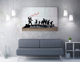 Wallity Banksy WY30 (50 x 70 cm)